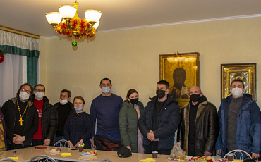 Встреча Доброхотов с духовным наставником