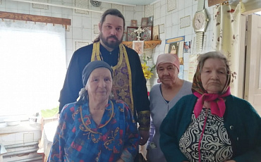 Причастие в Сосновском благочинии