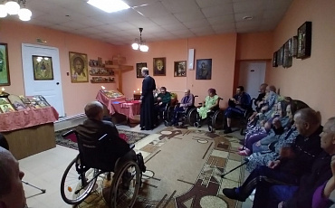 Таинство Исповеди и Причастия для подопечных Ардатовского дома милосердия