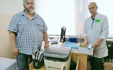  В Мулинский военный госпиталь передали медицинское оборудование для лечения раненых бойцов.
